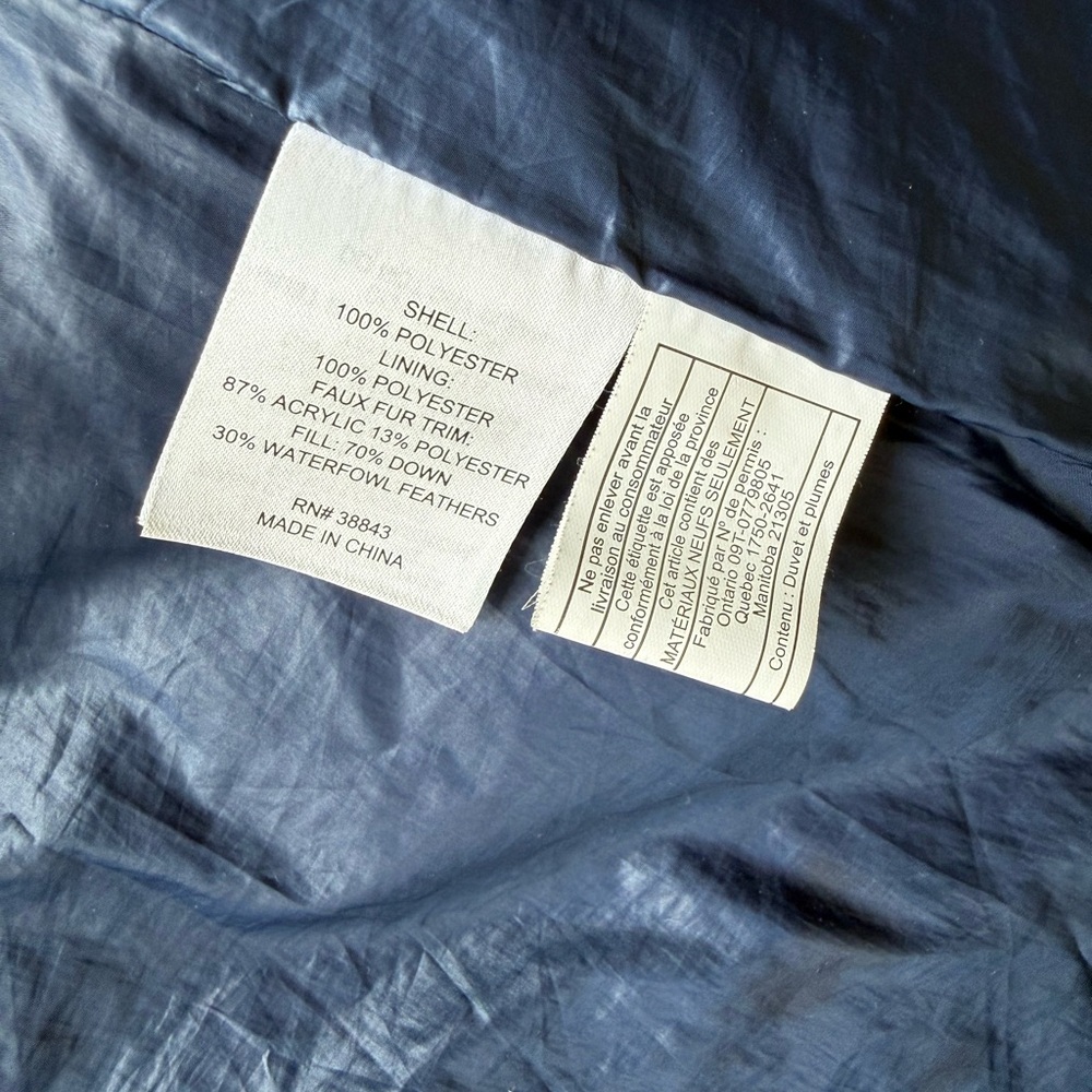 T Tahari Gray Hooded Puffer Coat - Picture 7 of 8